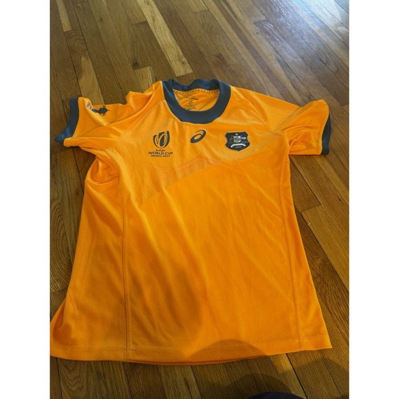 Wallabies Rugby World Cup 2023 France‎ Men's Orange Jersey L Australia Men's